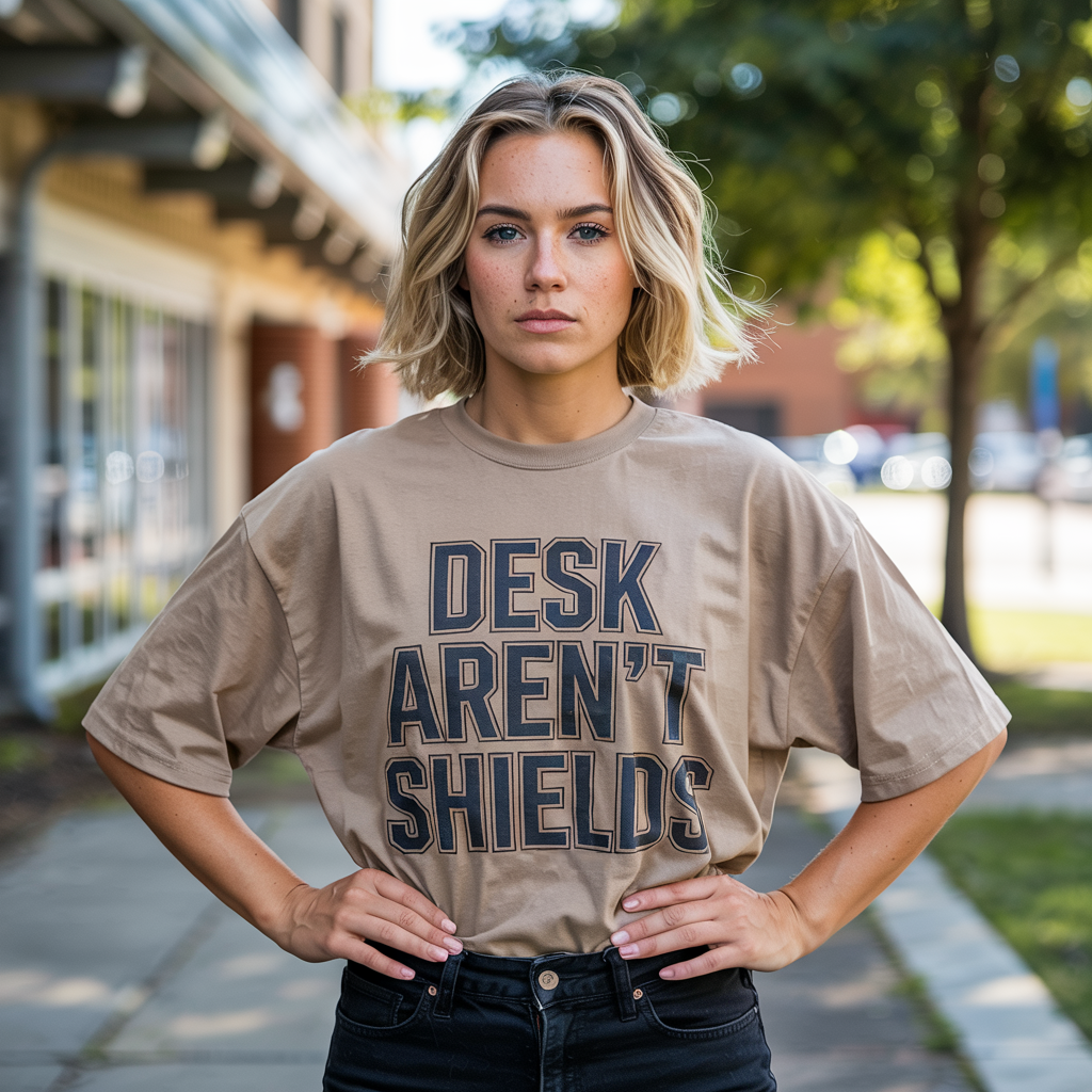 Desk Arent Shields tshirt