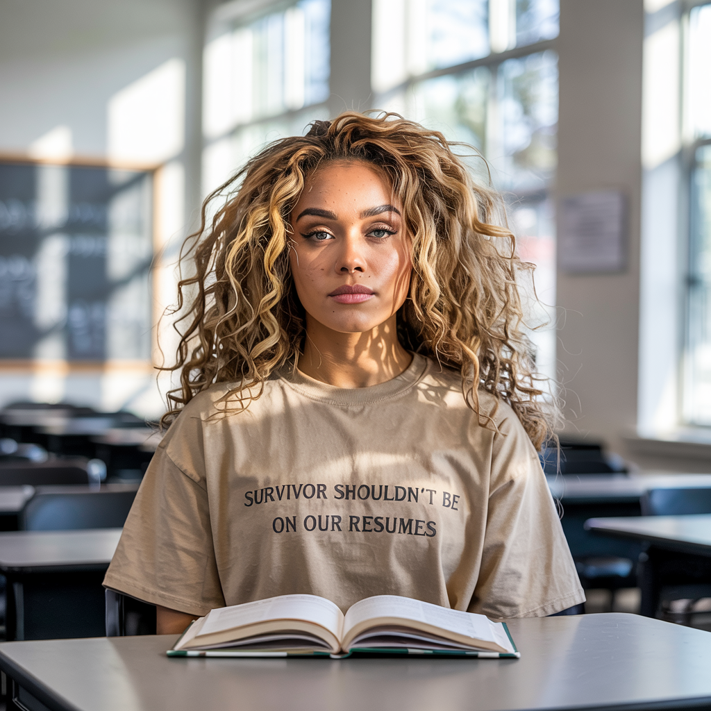 Survivor shouldn't be on our resumes tshirt